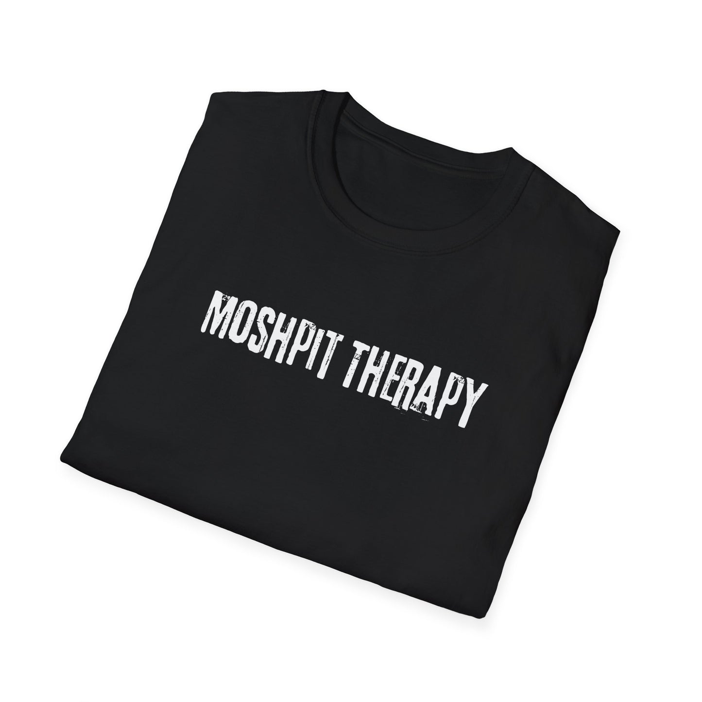 Men's Festival Tee: Moshpit Therapy - Concert Tee, Music Tee