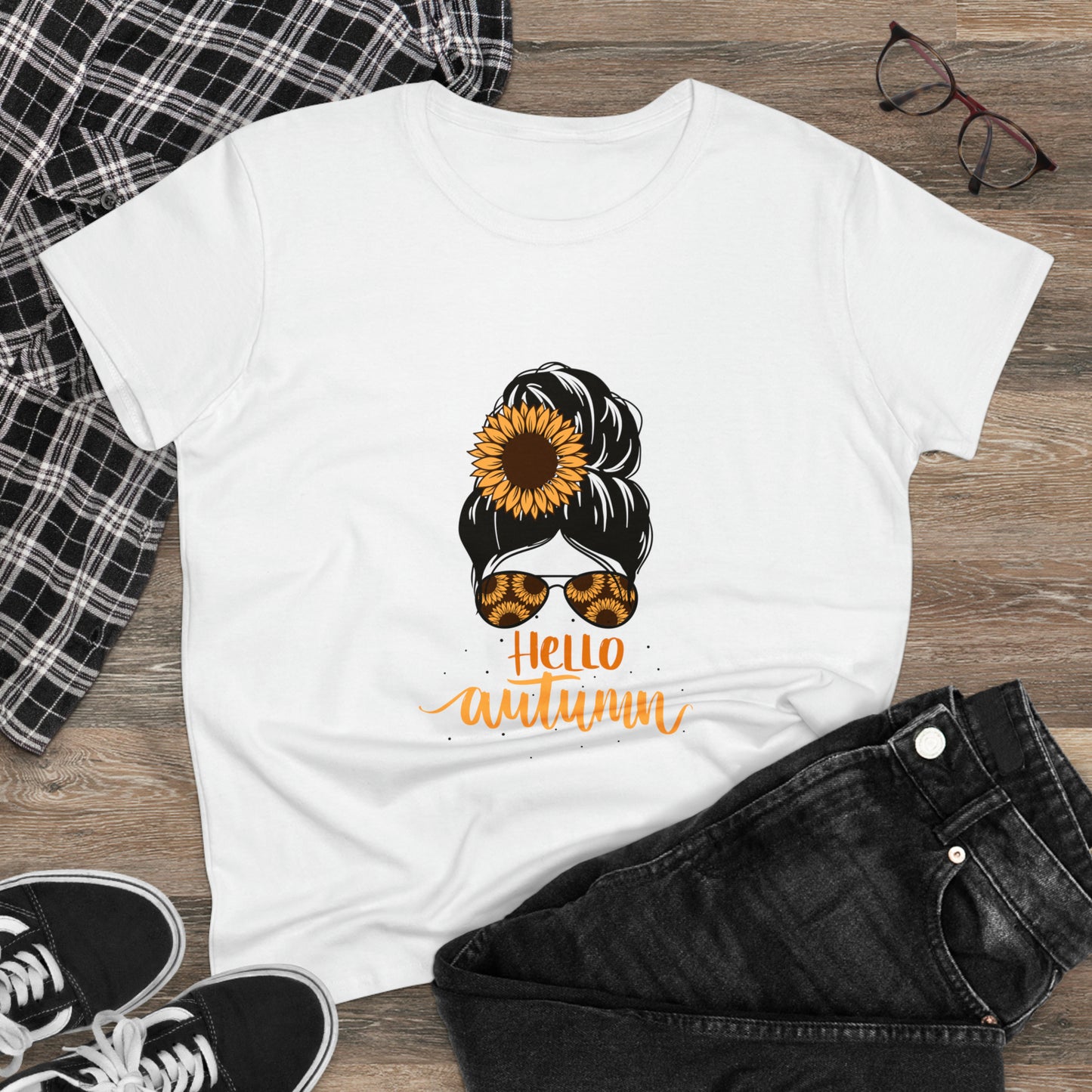 Women's Hello Autumn Tee