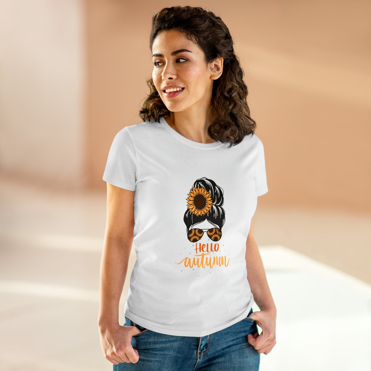 Women's Hello Autumn Tee