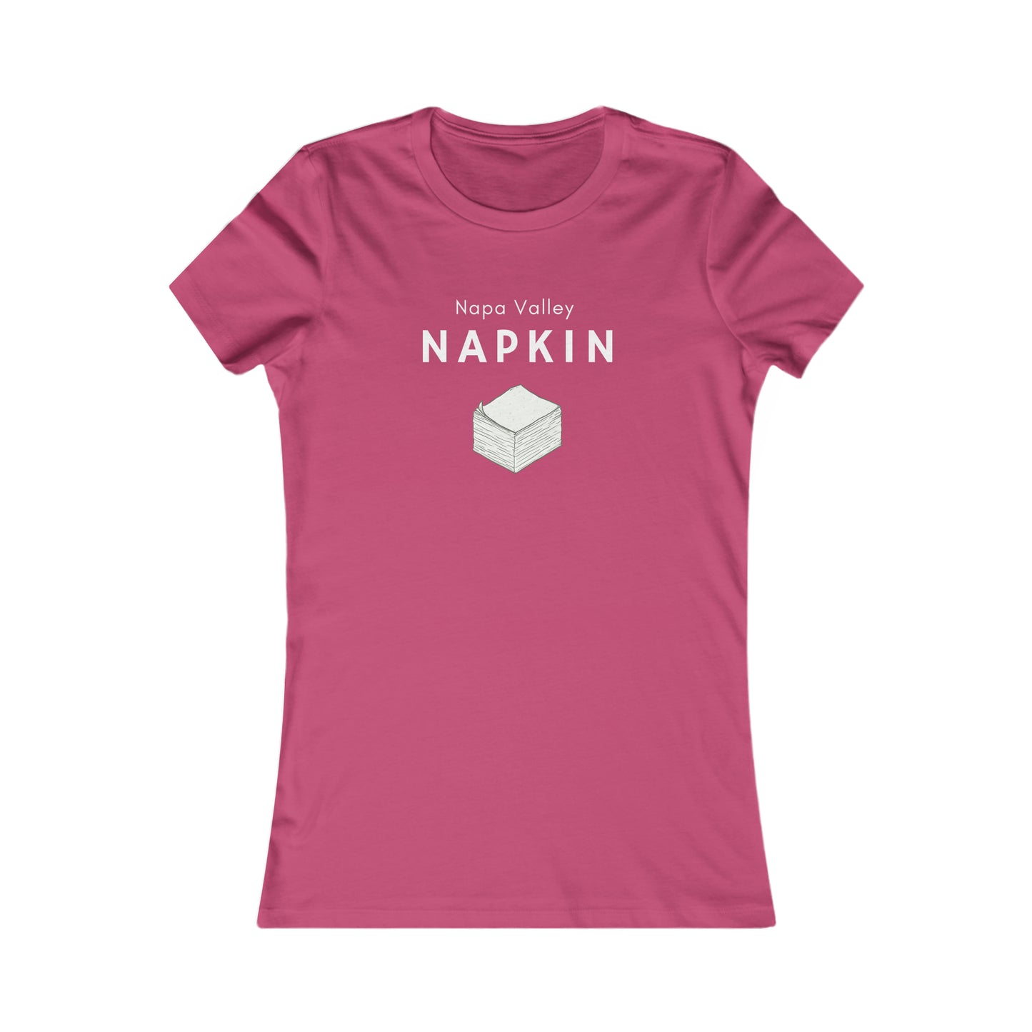 Women's Napa Valley Napkin Tee