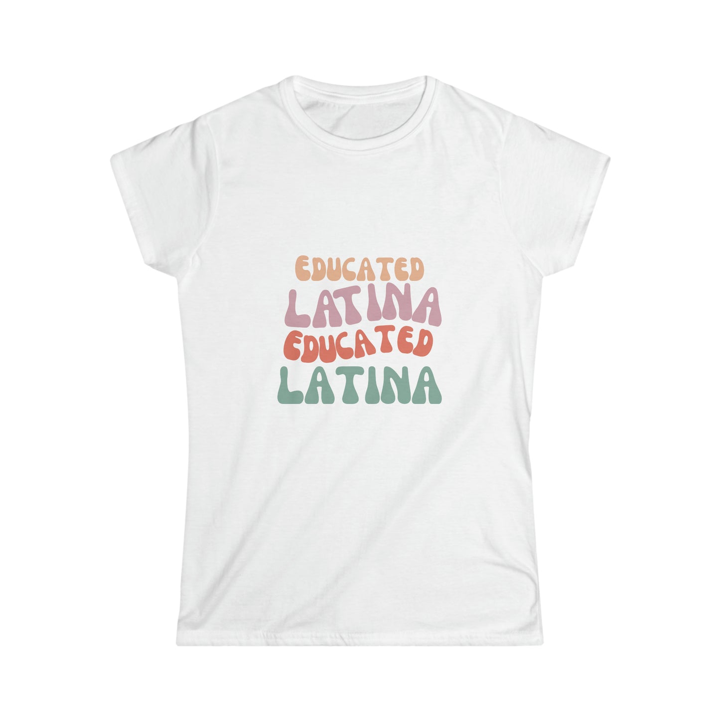 Educated Latina Retro Tee