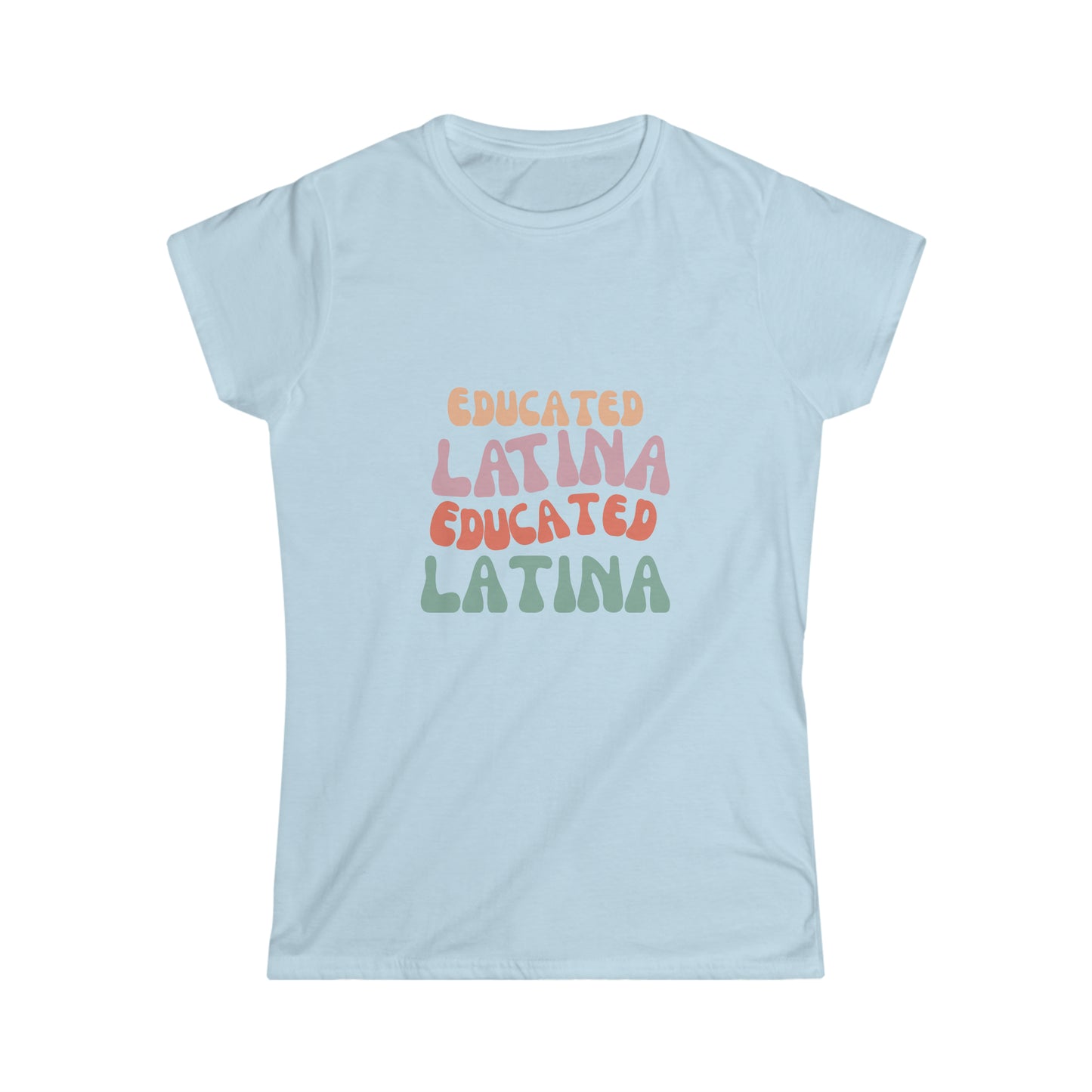 Educated Latina Retro Tee
