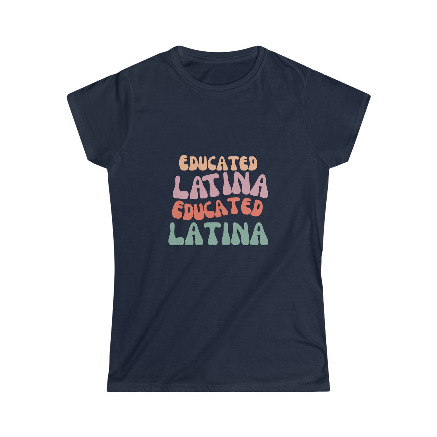 Educated Latina Retro Tee