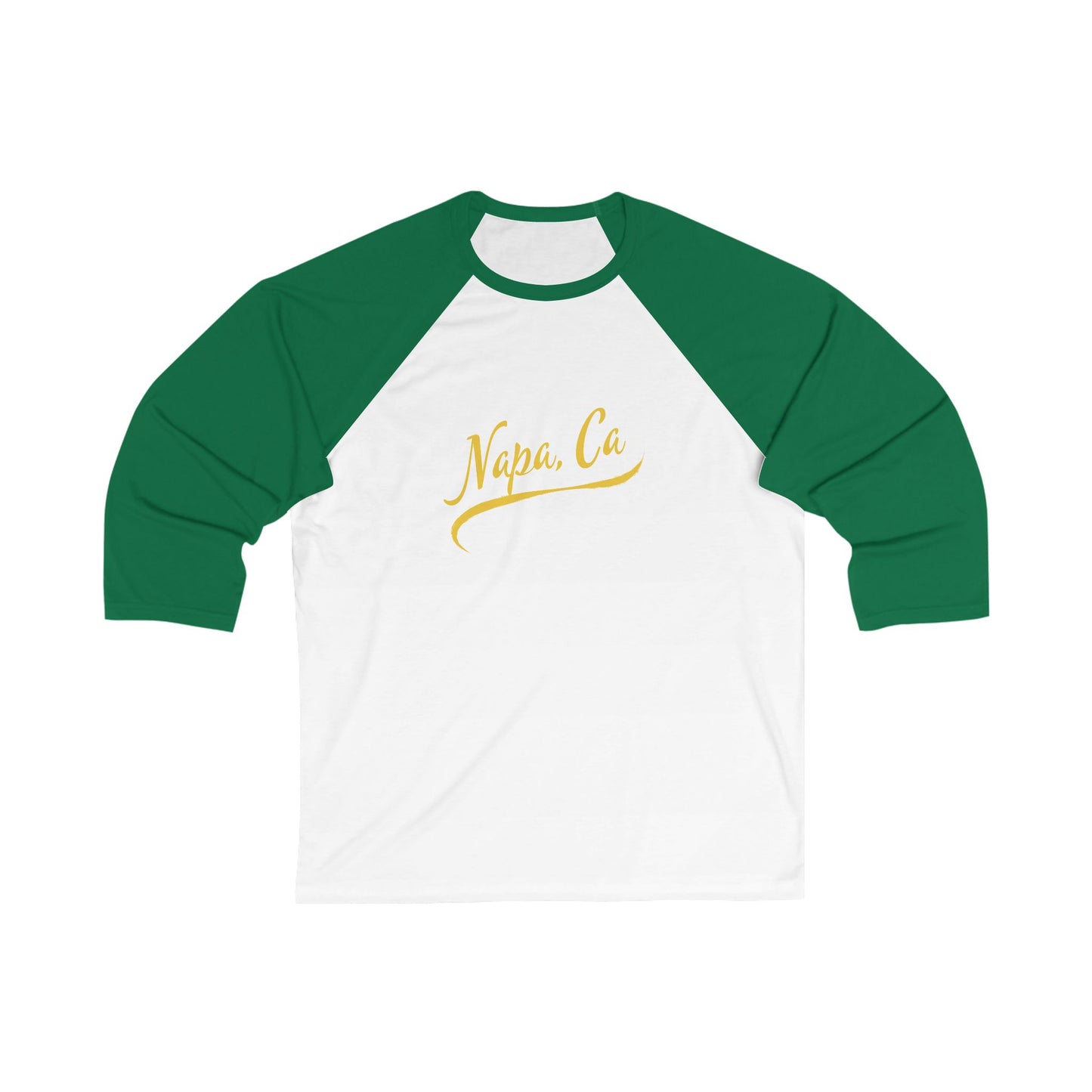 Napa, CA Baseball Tee - A's Inspired Colors