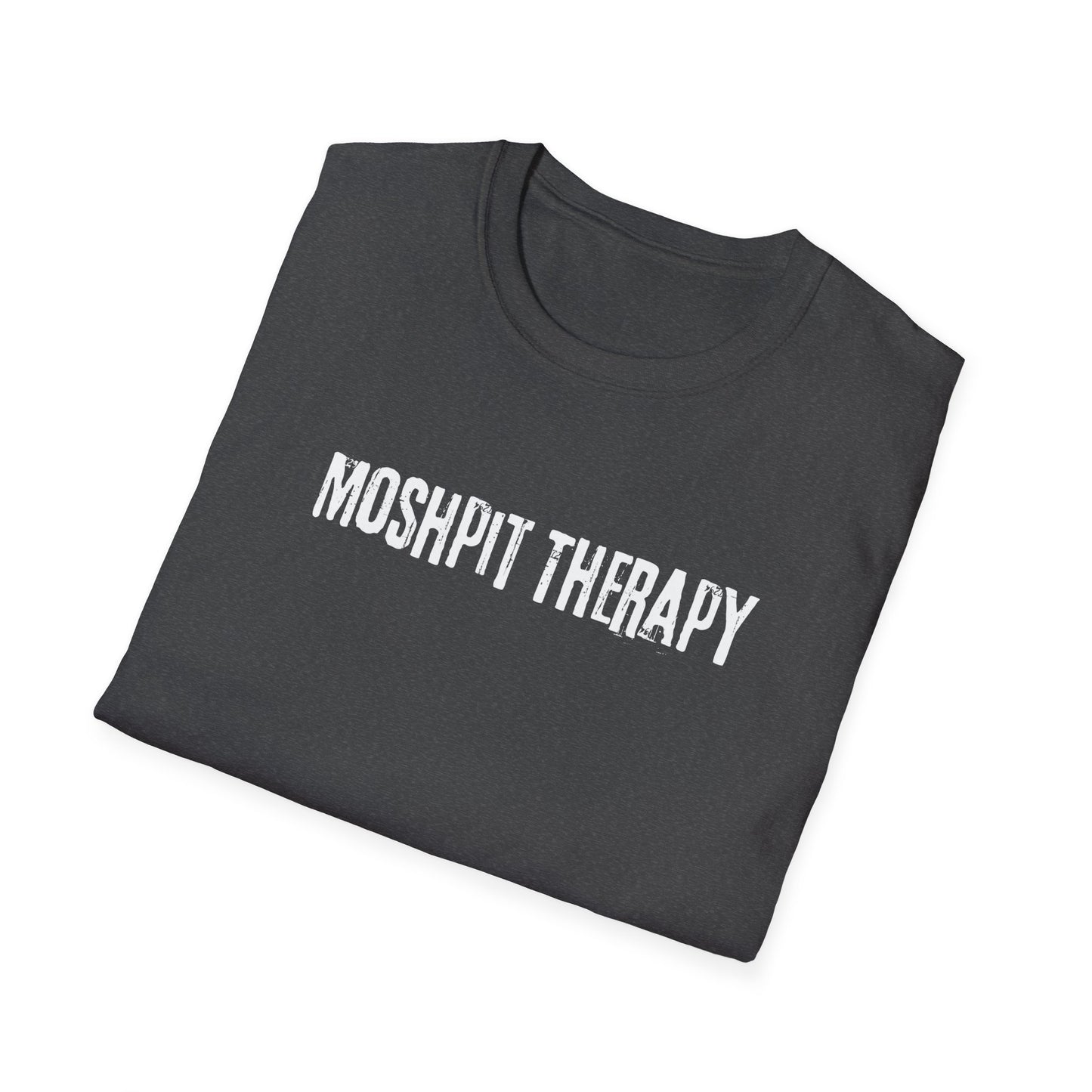 Men's Festival Tee: Moshpit Therapy - Concert Tee, Music Tee