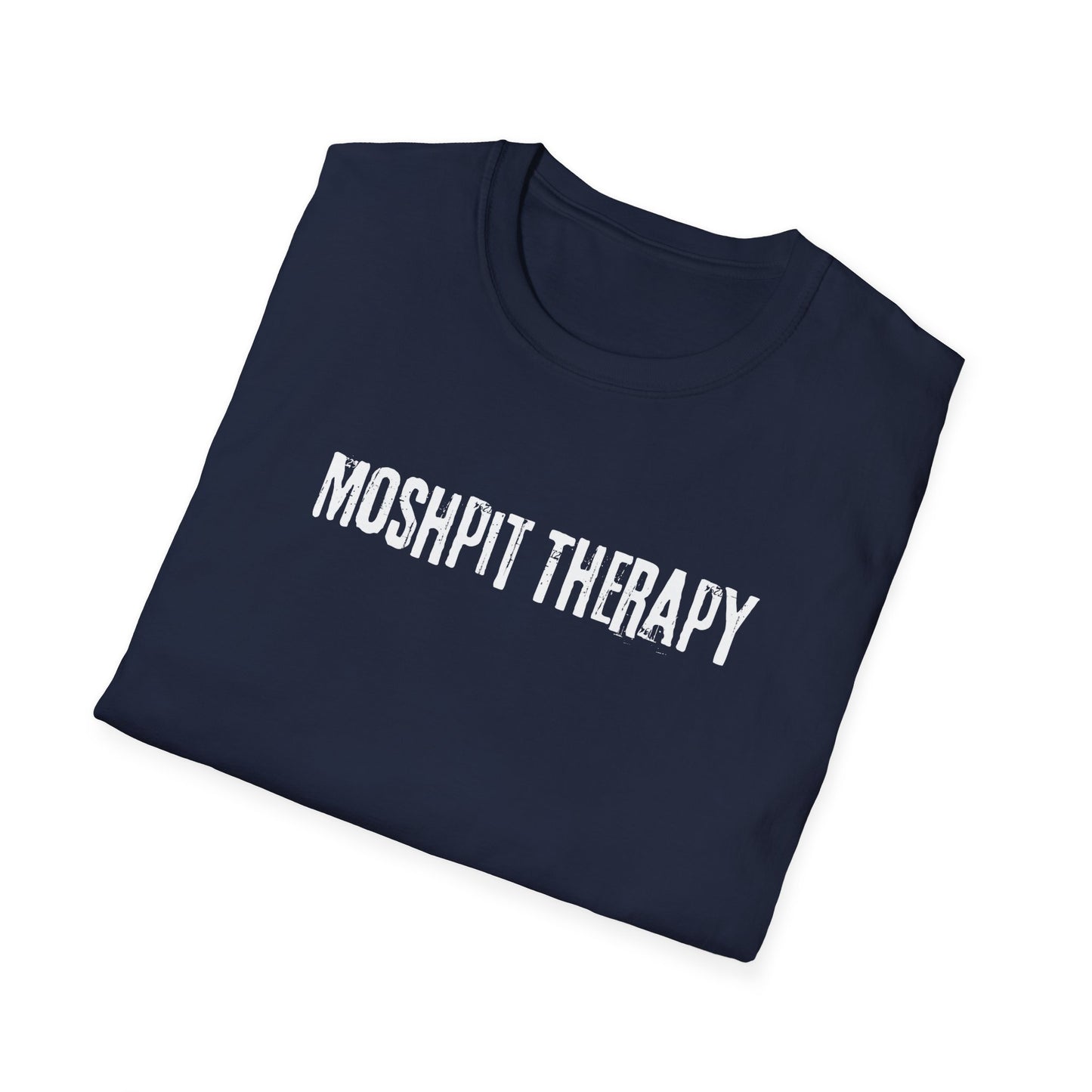Men's Festival Tee: Moshpit Therapy - Concert Tee, Music Tee
