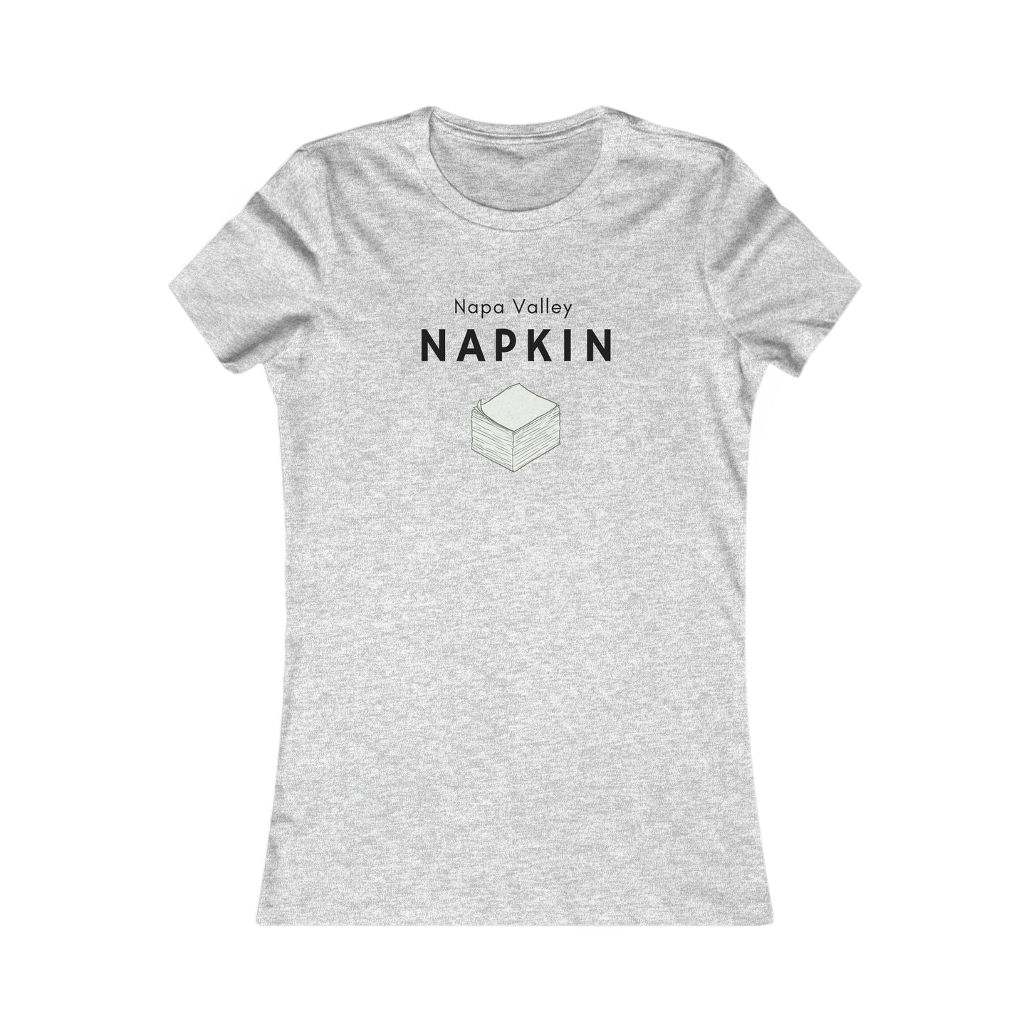 Women's Napa Valley Napkin Tee