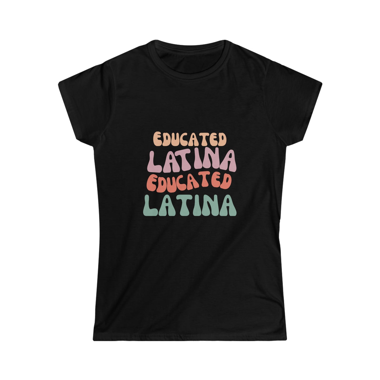 Educated Latina Retro Tee