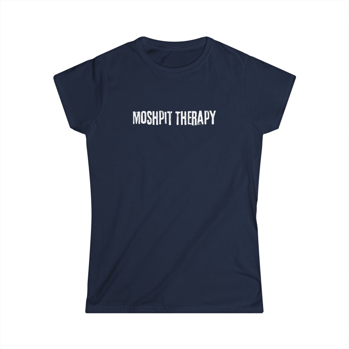 Women's Moshpit Therapy Music Festival Tee---Concert Tee, Music Shirt
