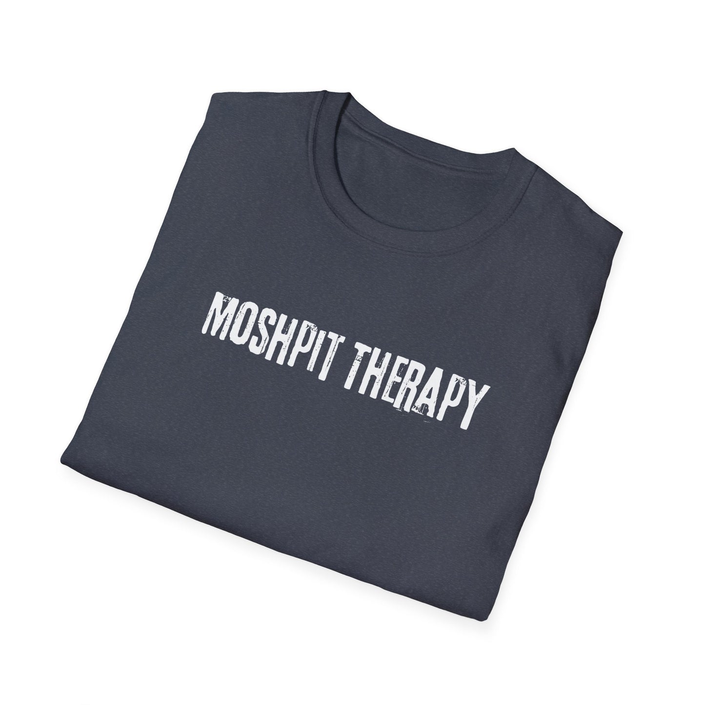 Men's Festival Tee: Moshpit Therapy - Concert Tee, Music Tee