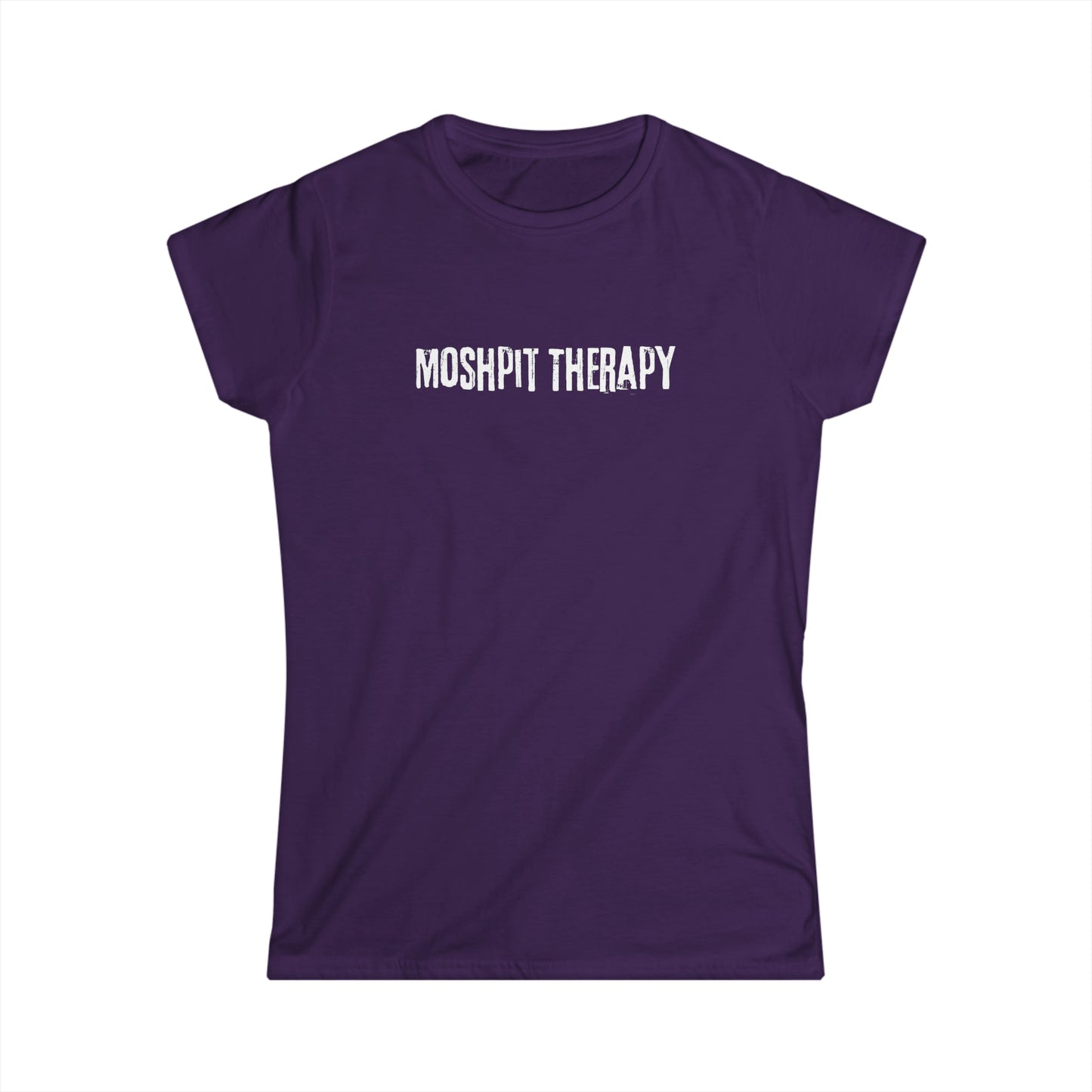 Women's Moshpit Therapy Music Festival Tee---Concert Tee, Music Shirt