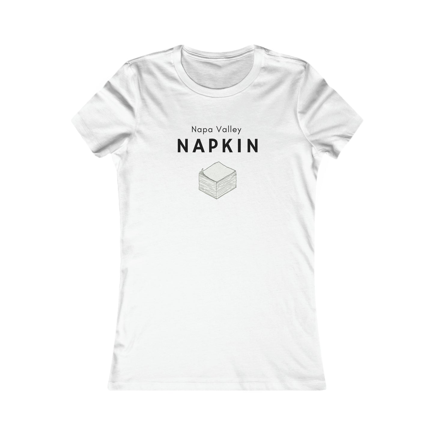 Women's Napa Valley Napkin Tee
