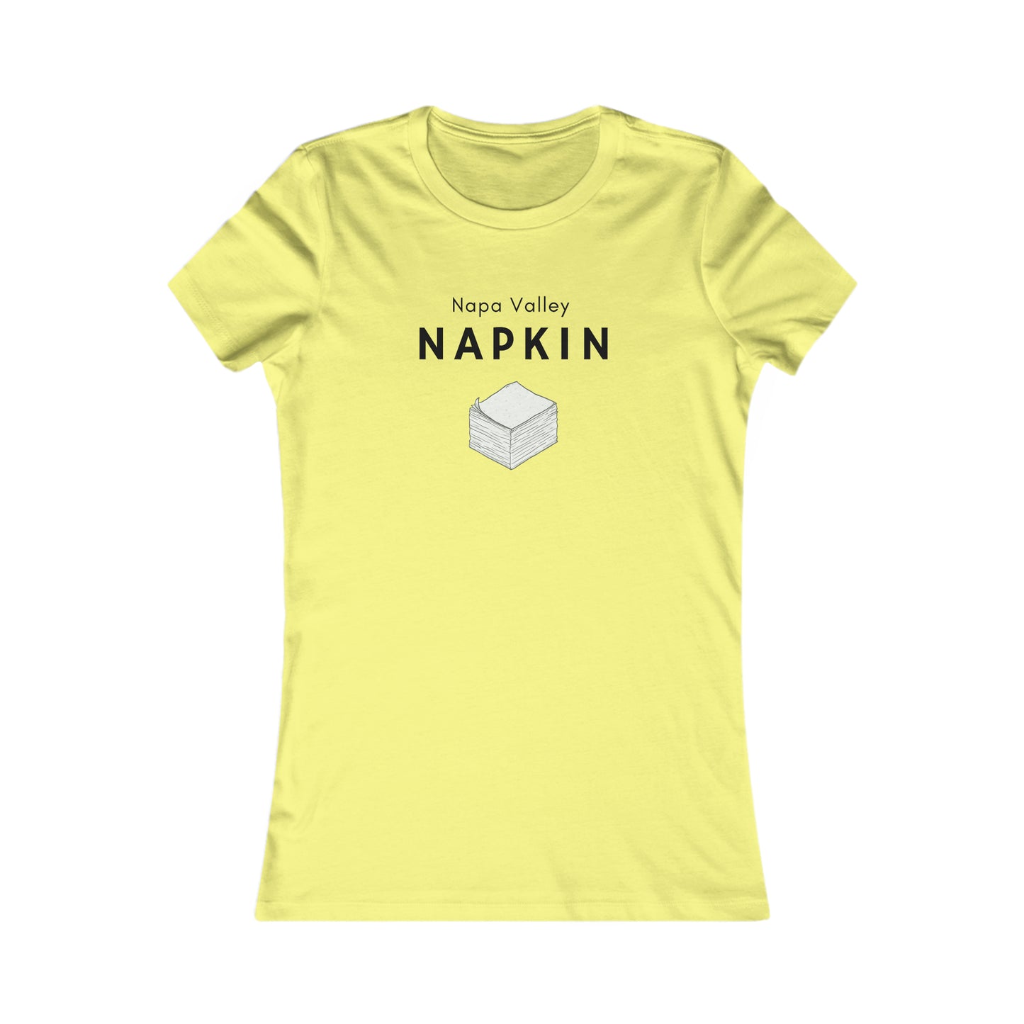 Women's Napa Valley Napkin Tee