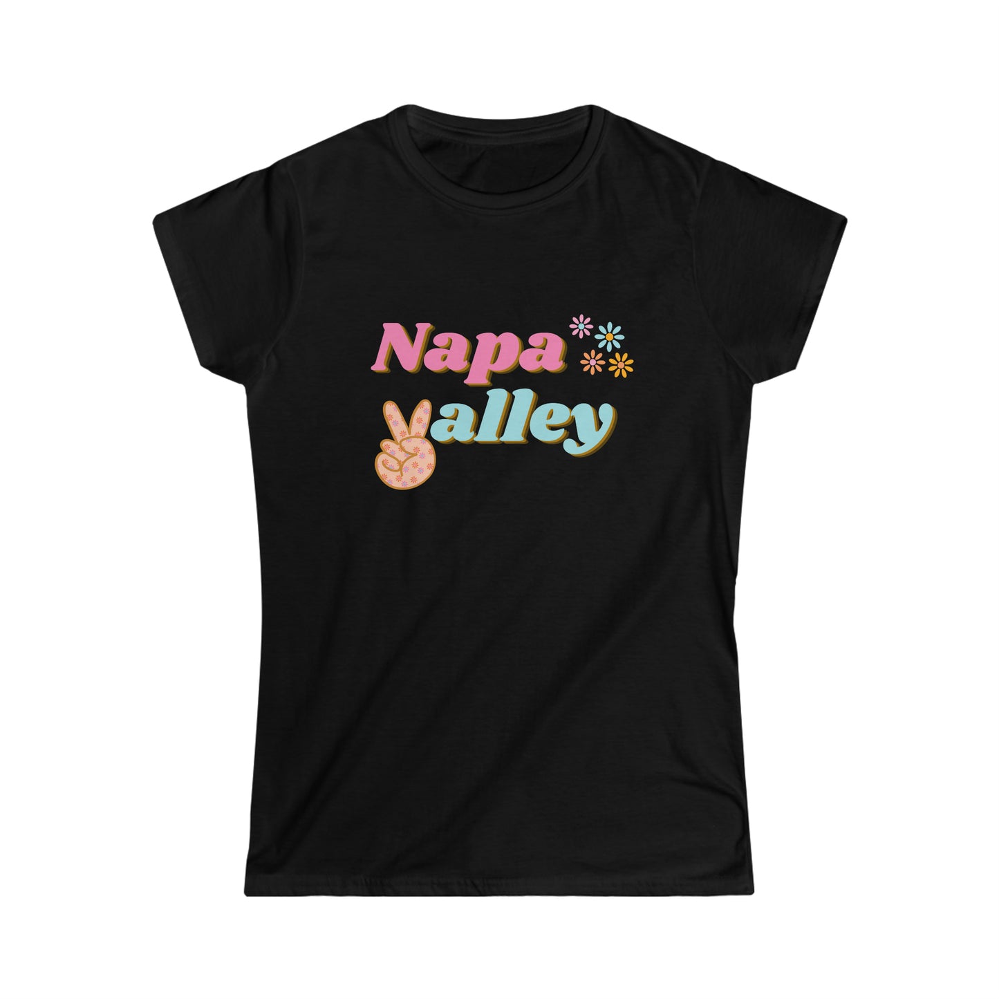 Women's Napa Valley Flower Tee