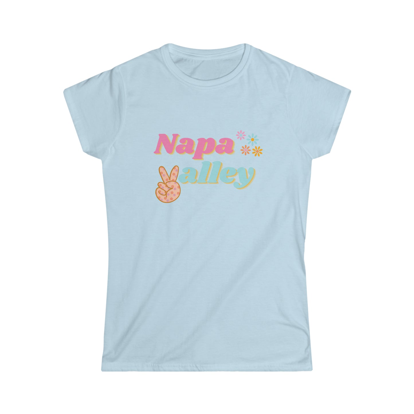 Women's Napa Valley Flower Tee