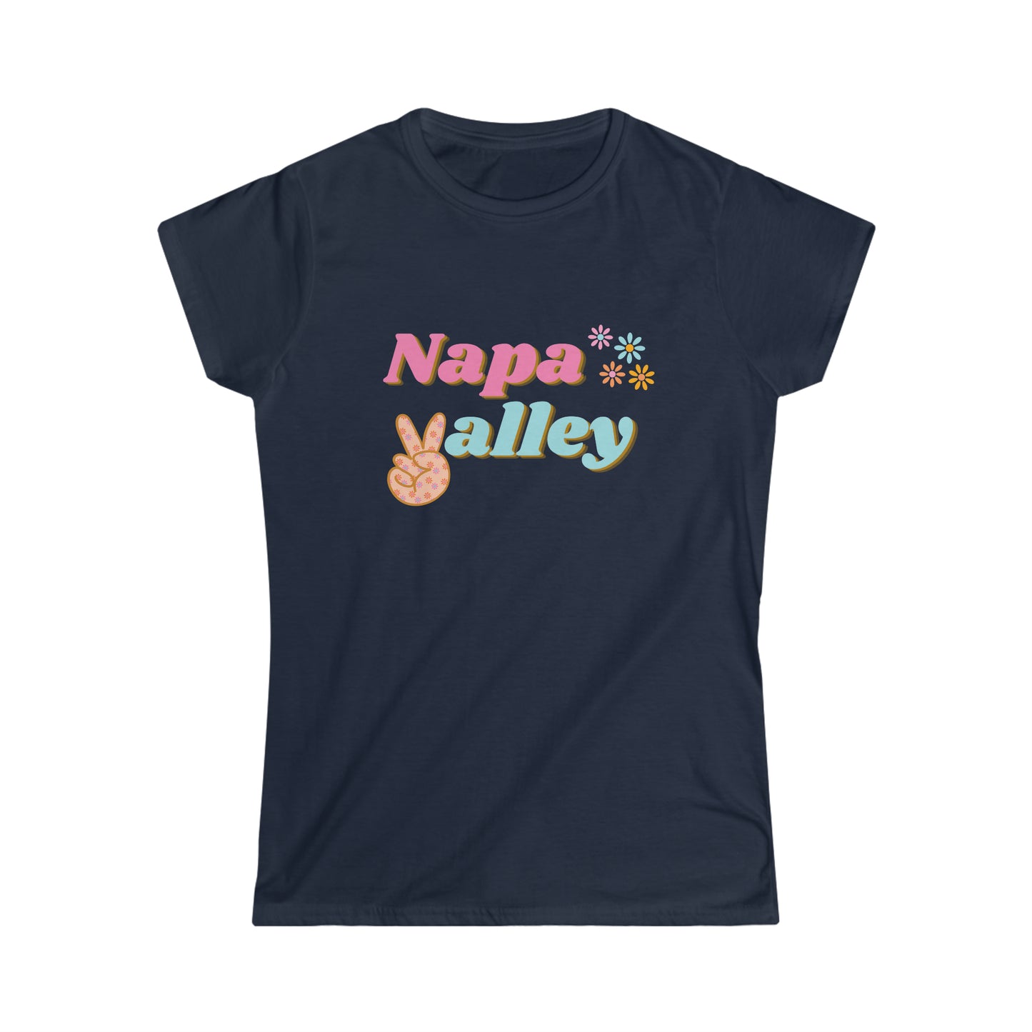 Women's Napa Valley Flower Tee