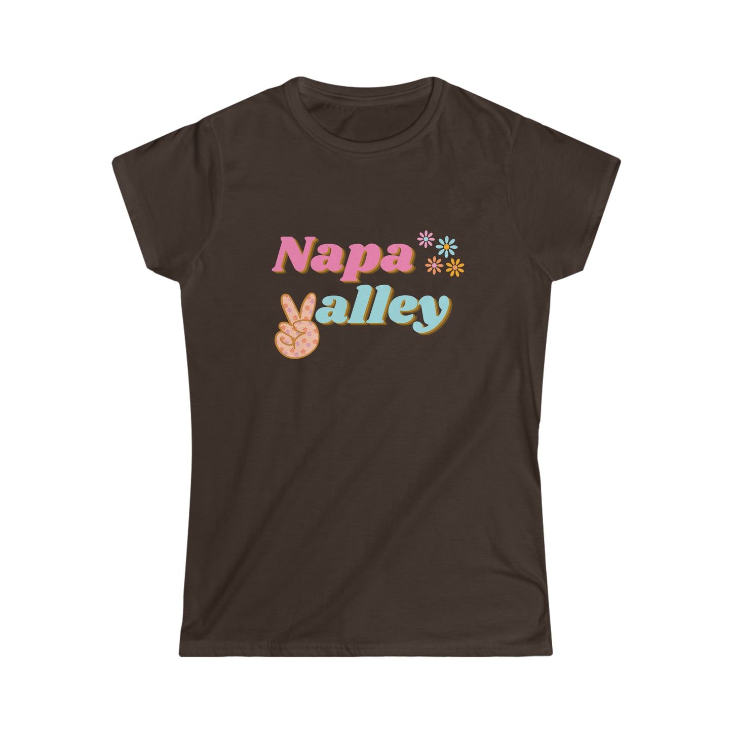 Women's Napa Valley Flower Tee