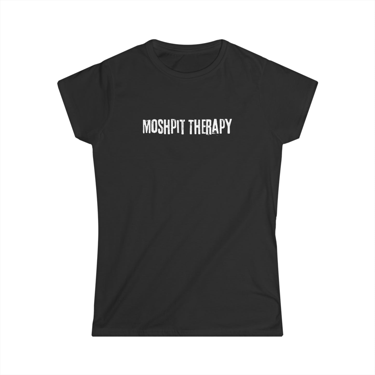 Women's Moshpit Therapy Music Festival Tee---Concert Tee, Music Shirt