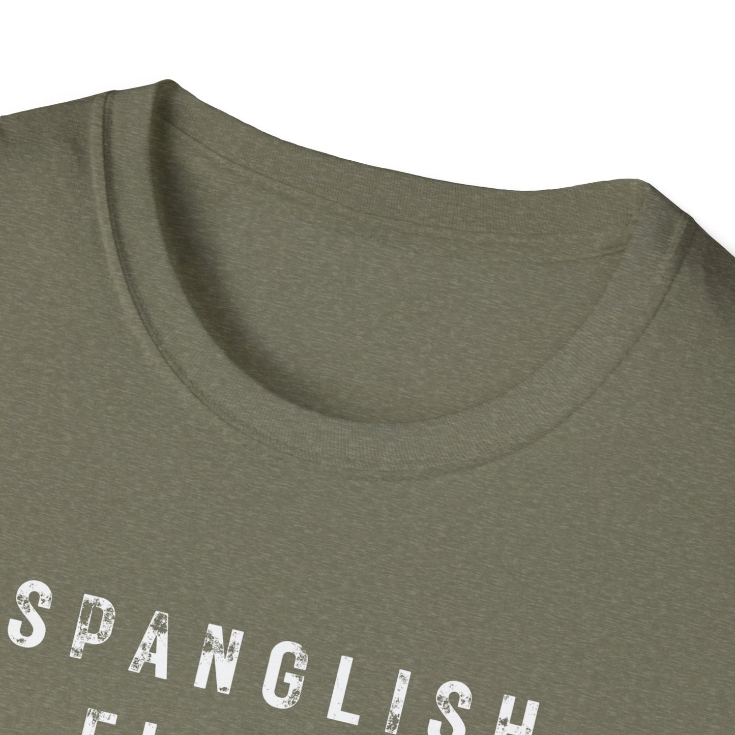 Spanglish Fluent T-Shirt, Spanglish Shirt, Spanish Shirt, Camiseta para Hombre