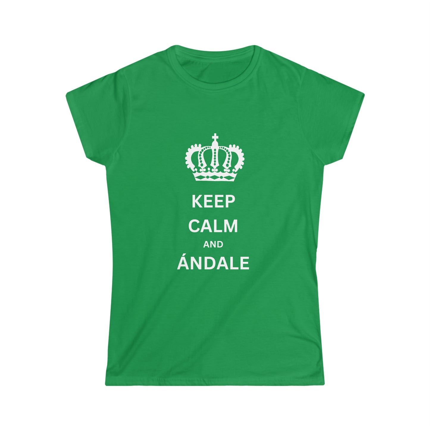 Women's Keep Calm and Andale Tee