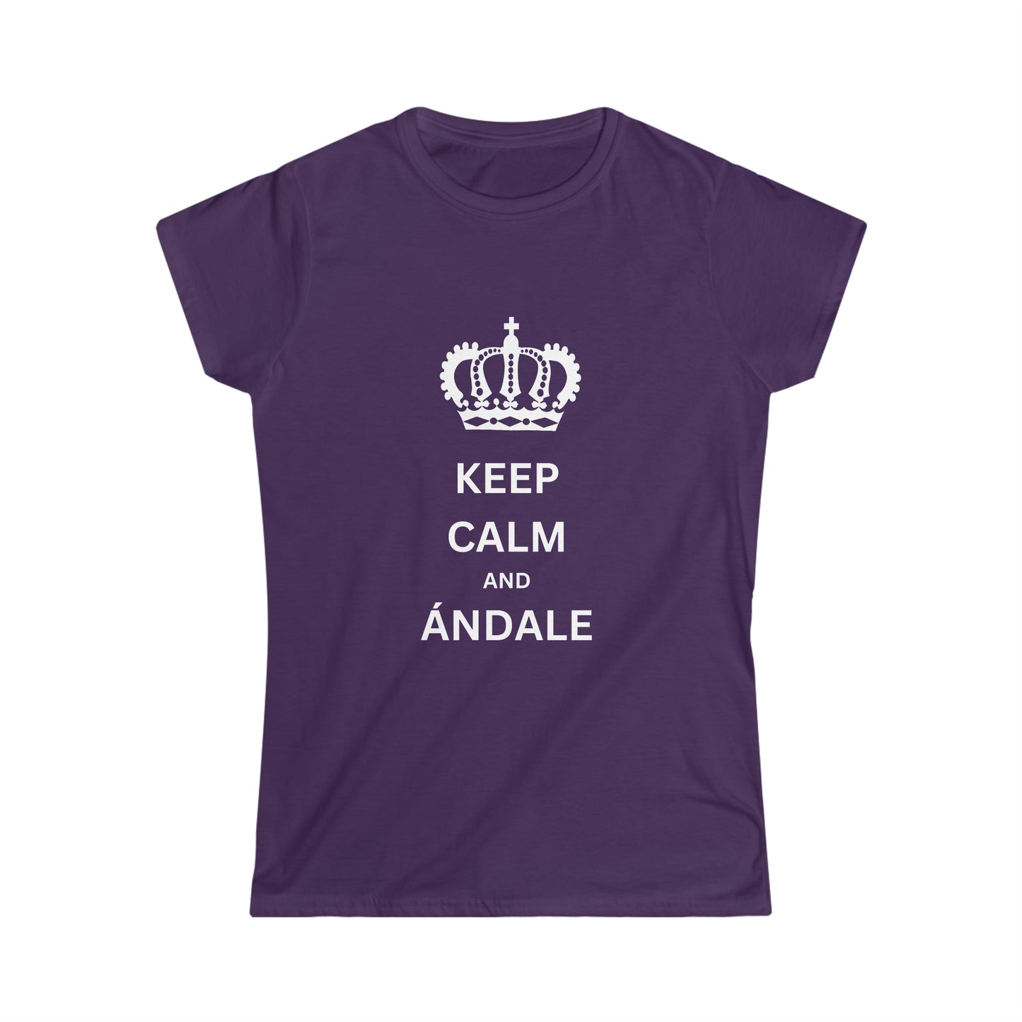 Women's Keep Calm and Andale Tee