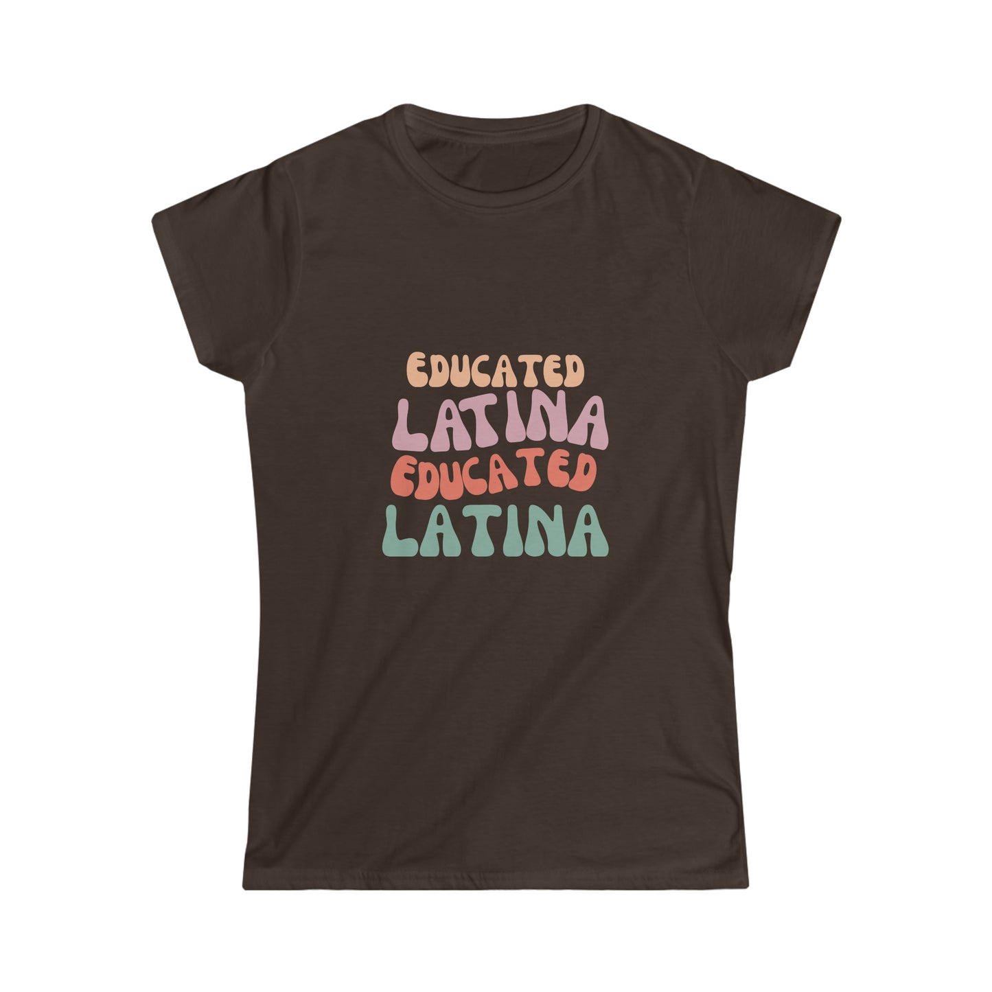 Educated Latina Retro Tee