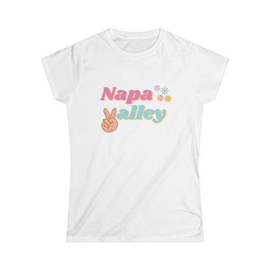 Women's Napa Valley Flower Tee
