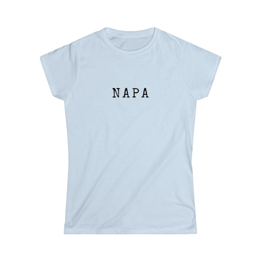 Women's Napa Typewriter Tee