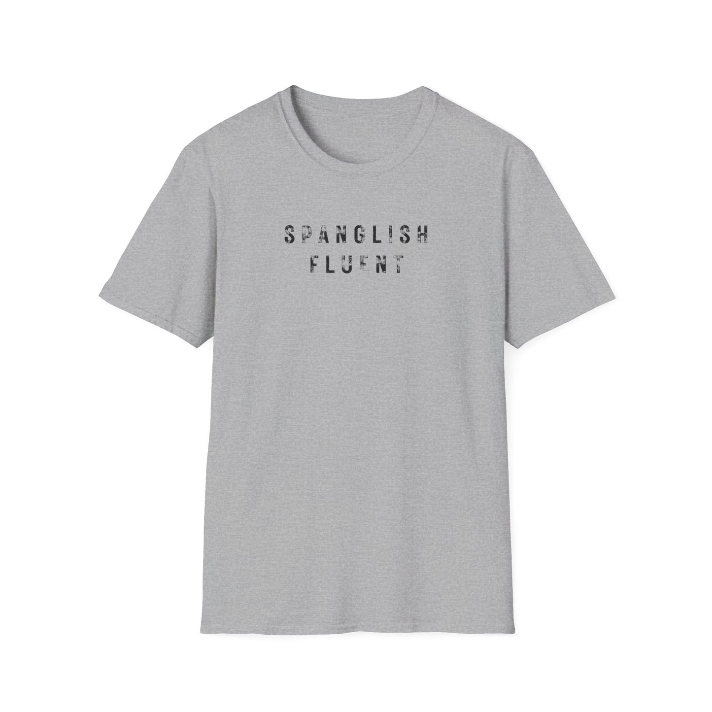 Spanglish Fluent T-Shirt, Spanglish Shirt, Spanish Shirt, Camiseta para Hombre