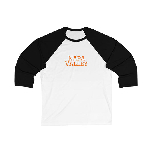 Napa Valley Baseball Tee - Giants Colors Edition