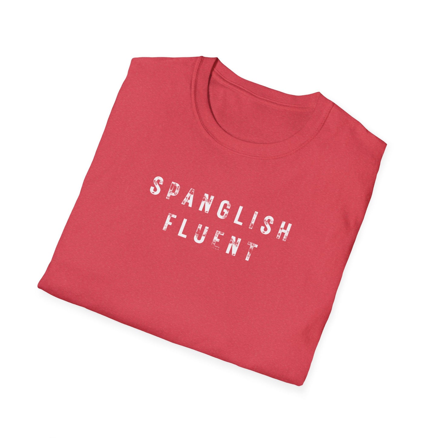 Spanglish Fluent T-Shirt, Spanglish Shirt, Spanish Shirt, Camiseta para Hombre