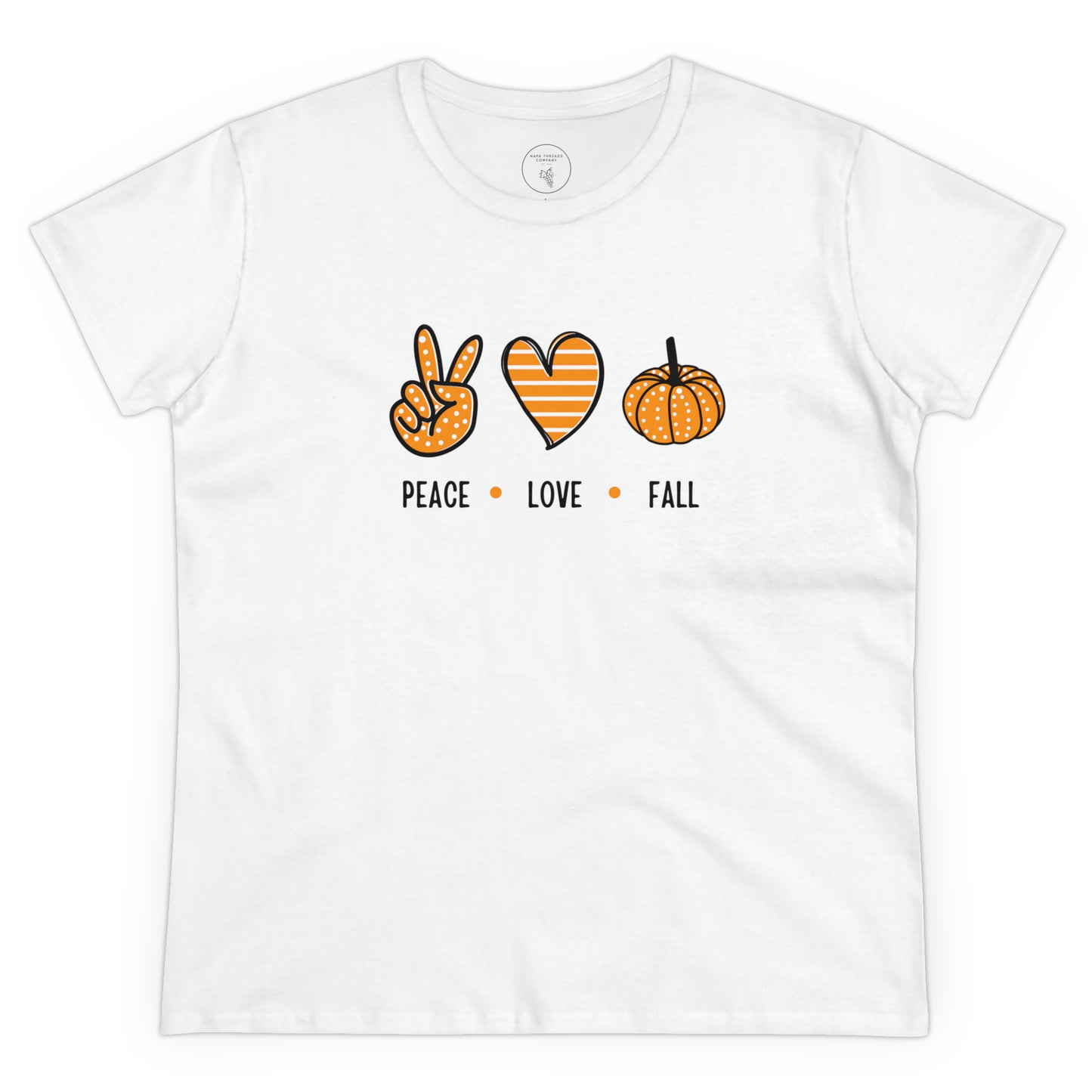 Women's Peace Love Fall Tee