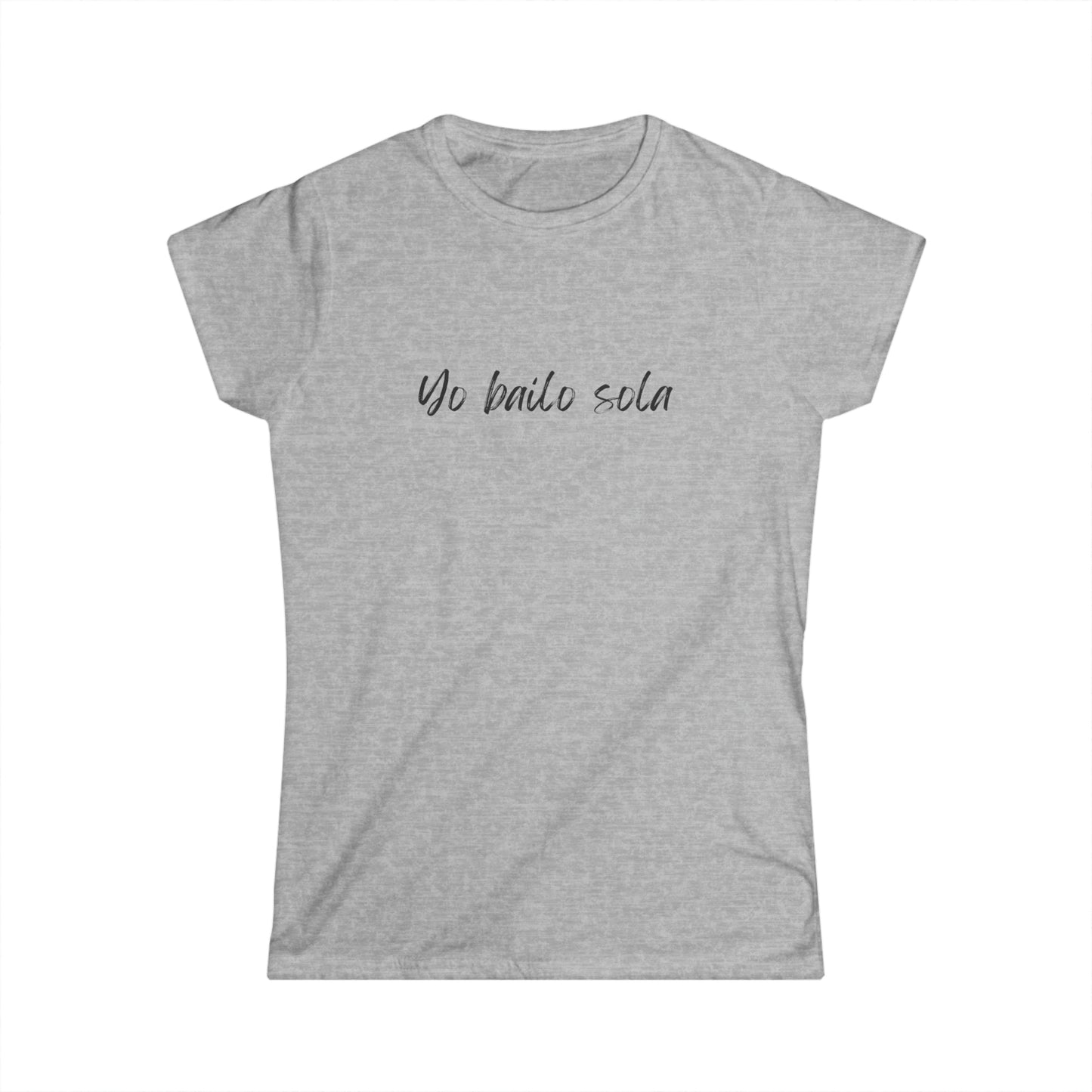 Festival Shirt: Women's Yo Bailo Sola ( I dance alone) Concert Tee, Music Shirt, Spanish Shirt, Spanish Shirt, Camiseta para Mujer, Top para Mujer